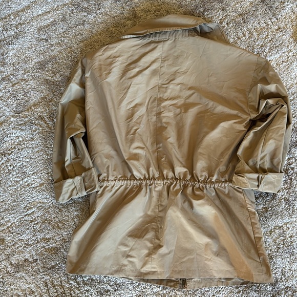 🍍 Chaus Anorak Jacket Size S Cinched Waist Minimalist Utility Field Casual EUC - Picture 3 of 3